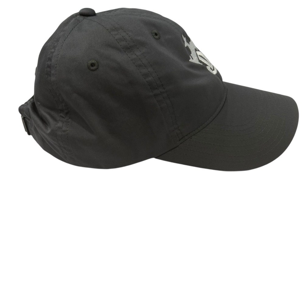 Nike draft kings hat cap Heritage dri fit adjustable grey sporty casual New - Picture 3 of 16